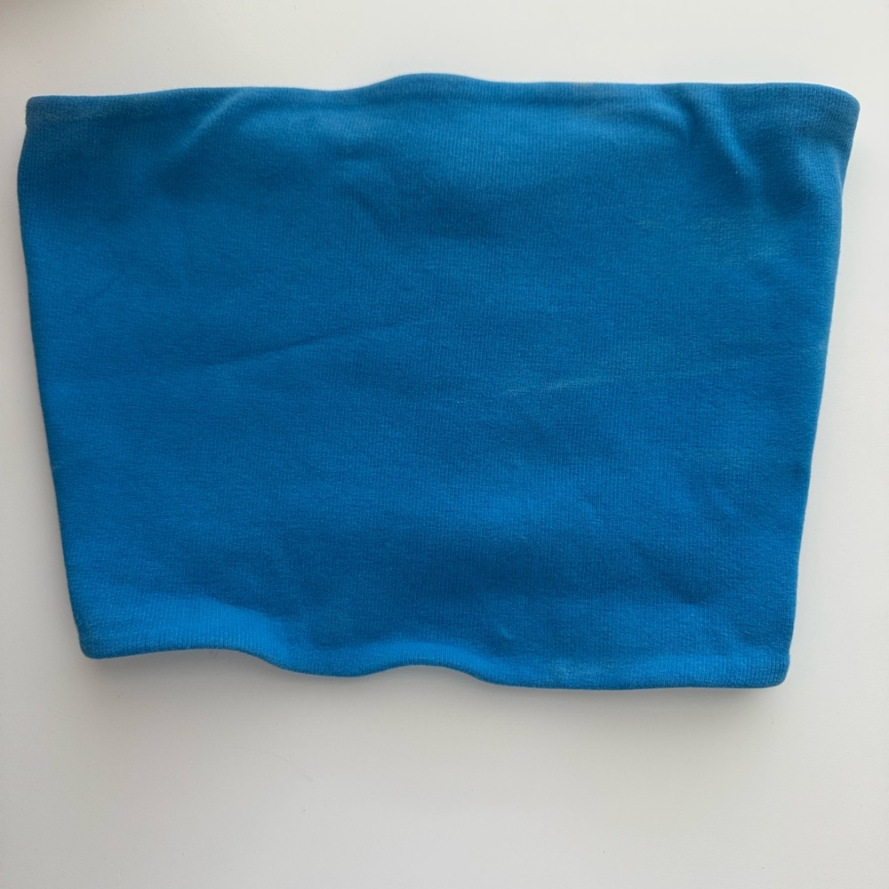 Zara Vibrant Blue Tube Top